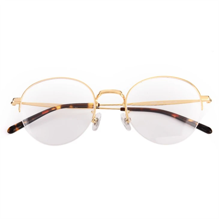 Half Rim Titanium Optical Frames